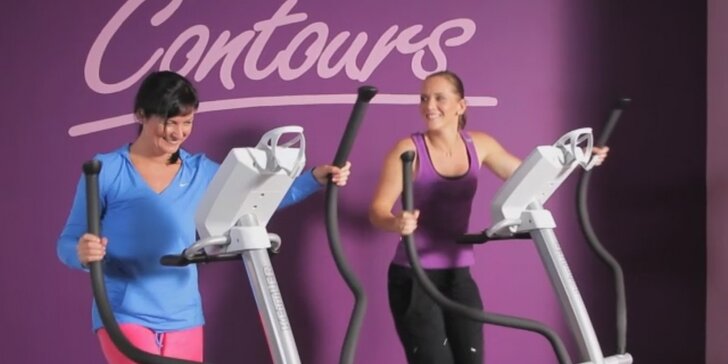 Mesačné členstvo platné na celom Slovensku vo fitness Contours pre ženy