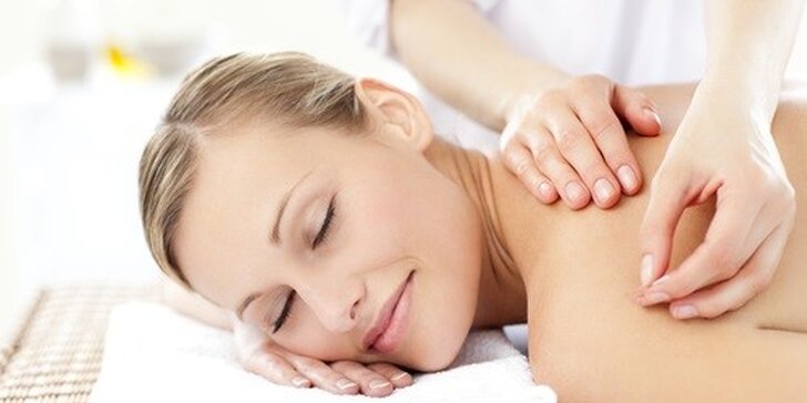 Hodinová masáž podľa výberu: meridianová, klasická, relaxačná a športová