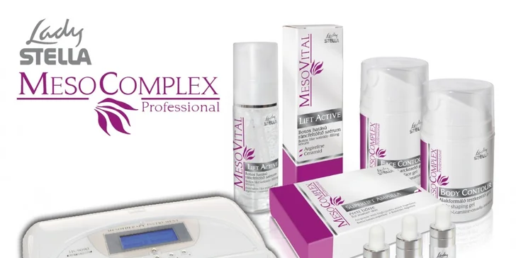 Okamžitý účinok,vypnutie a ošetrenie pleti MezoComplex alebo čistenie pleti-Skinscrubber!