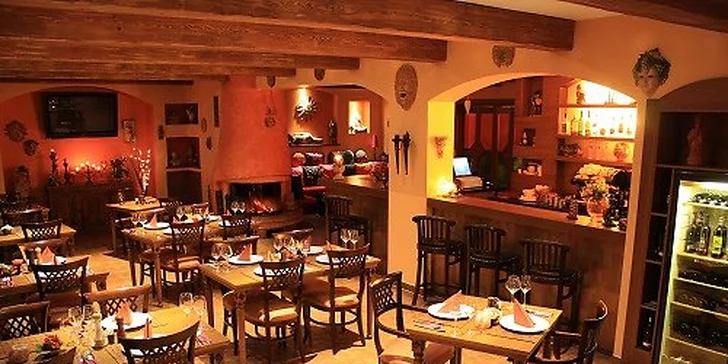 Steak z lososa alebo grilované krevety