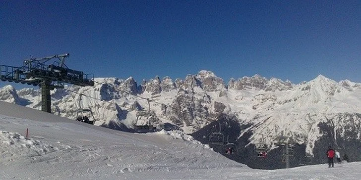 3 dni špičkového lyžovania v SKI Paganella