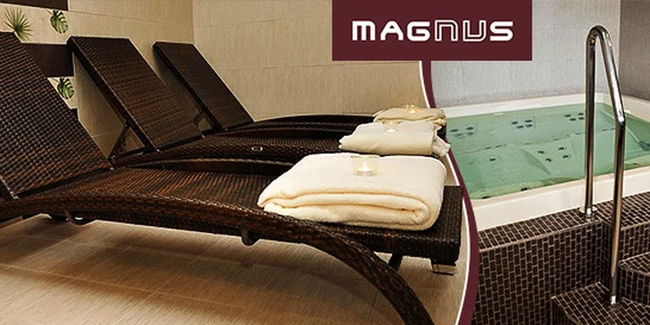 Vstup pre dvoch do wellness centra Magnus