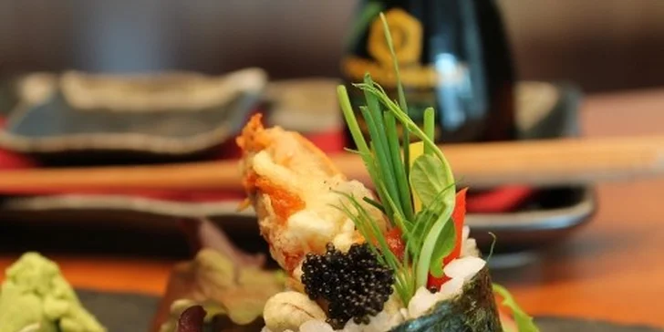 SUSHI set soft Schell krab roll