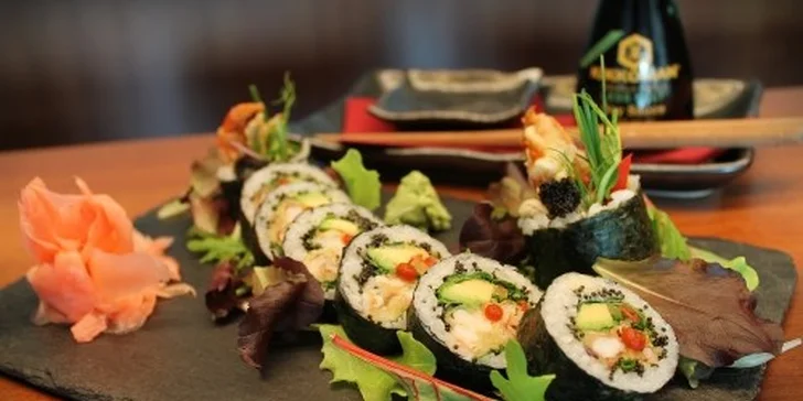 SUSHI set soft Schell krab roll