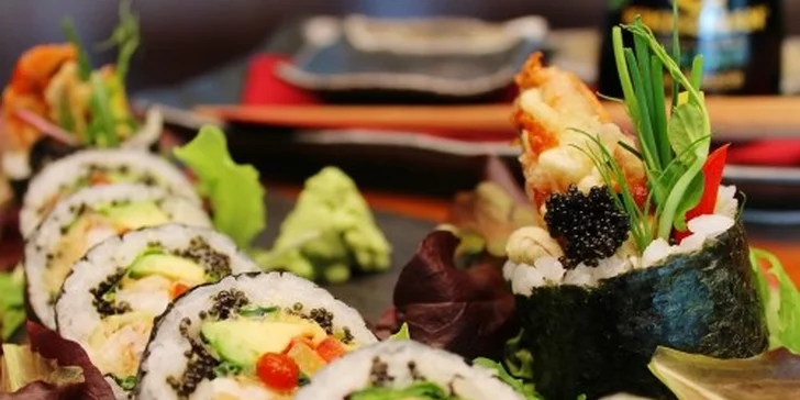 SUSHI set soft Schell krab roll