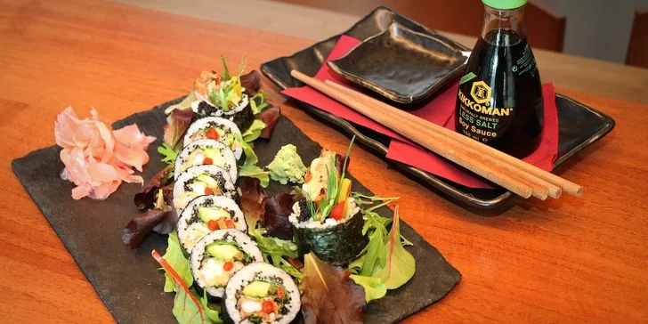 SUSHI set soft Schell krab roll