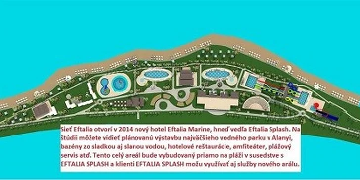 Rodinná dovolenka na Tureckej riviére v 5* hoteli s 24 hodin. All Inclusive