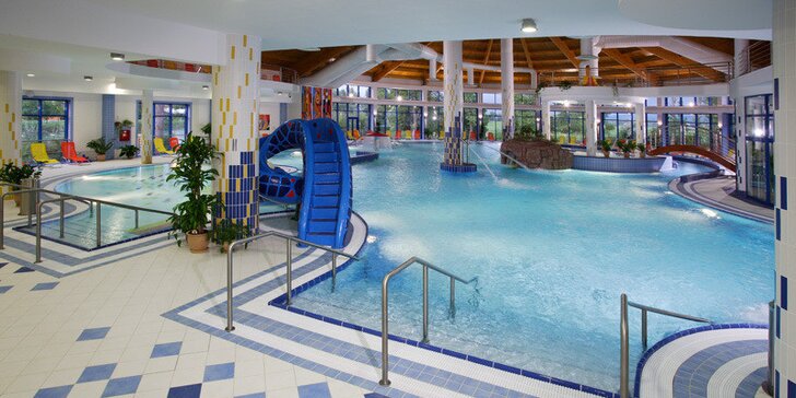 Luxusný Wellness Hotel Patince**** s NEOBMEDZENÝM vstupom do bazénového a saunového sveta