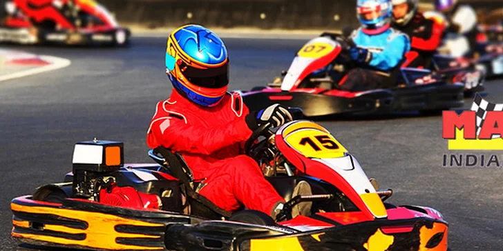 5,49 eur za 10 minútovú jazdu na motokárach na jednom z TOP najväčších krytých okruhov na Slovensku. Rýchlosť, adrenalín a zábava pre všetkých.