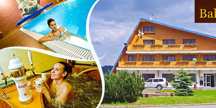 3 dni relaxu v Beskydách - wellness aj pivné kúpele