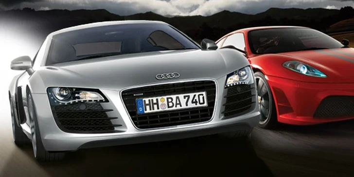 59 Eur za adrenalínovú jazdu v červenom Ferrari F430 alebo Audi R8 pri letisku v Senici a priľahlých komunikáciach! Prežite aj Vy 30 min. milionárskeho života a šoférujte špičkové auto so skvelou zľavou 70%