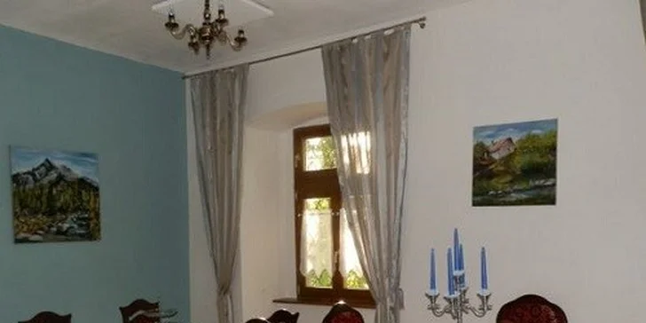 Zimná romantika pre dvoch v historickom kaštieli