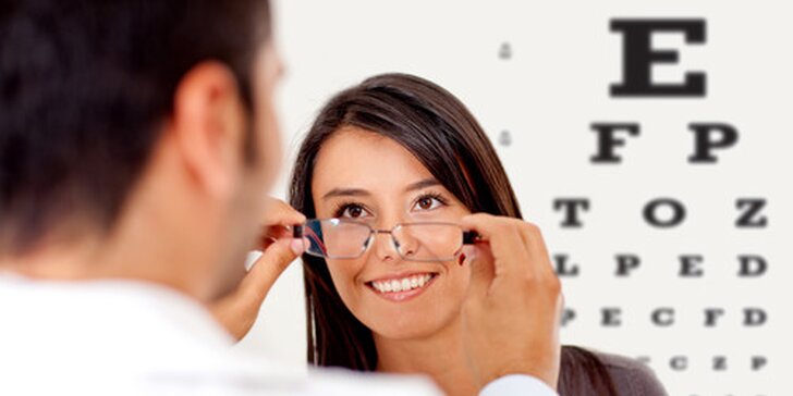Komplexné vyšetrenie zraku a zľava na okuliare
