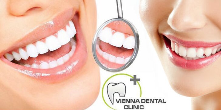 Dentálna hygiena a zosvetlenie zubov fluorydačným gélom