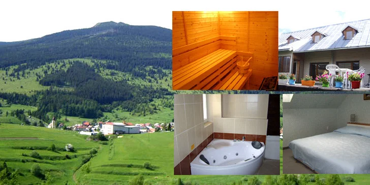 Relax a wellness na chate pod Kráľovou hoľou aj pre partiu alebo rodiny
