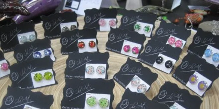 1,99 Eur za originálne ručne vyrábané náušnice Ola Art Design!!! Viac ako 200 unikátnych motívov so zľavou 50%