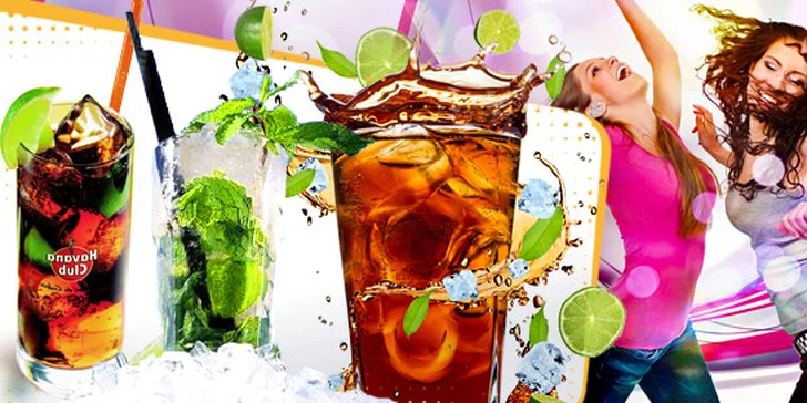 1,89 eur za miešaný drink podľa vášho výberu. Vychutnajte si opojné a svieže drinky ako Mojito, Cosmopolitan, Piňa Colada, Cuba Libre, Daiquiri a ďalšie, ktoré k letným večerom neodlúčiteľne patria, so zľavou 66%!