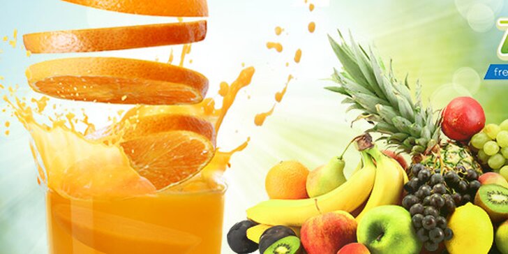 Čerstvé 100 % FRESH ovocné drinky vo VIObare v OC Cassovia