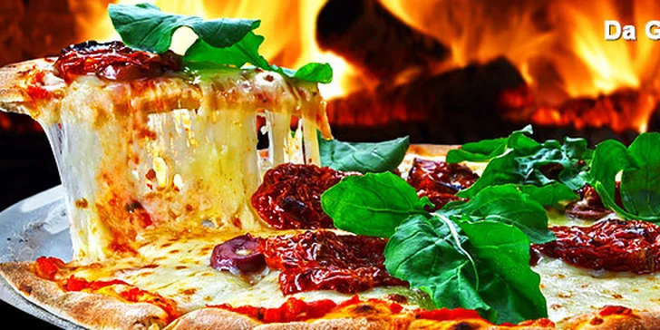 Pizza pečená v originálnej talianskej peci