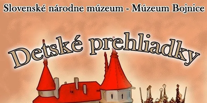 Rozprávkové Bojnice so vstupom do Bojnického zámku. Hotel Športcentrum*** Bojnice