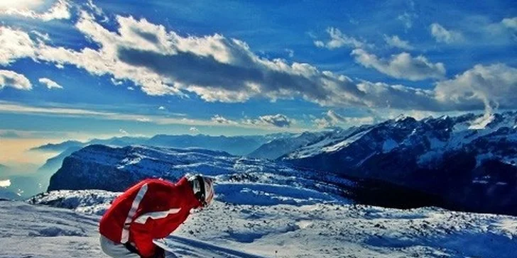 3 dni špičkového lyžovania v SKI Paganella