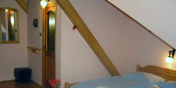 Romantický pobyt pre 2 osoby v Penzióne Pod vežou vo Vyšnej Boci