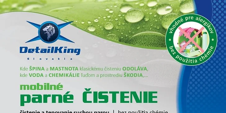 Tepovanie sedacích súprav a kobercov