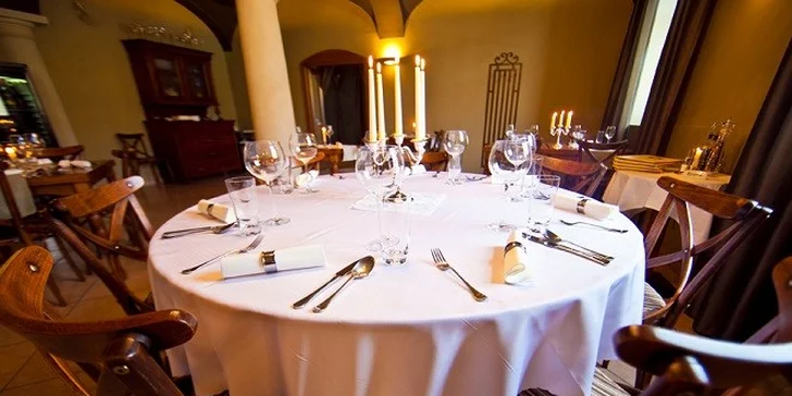 Luxusné trojchodové menu v Hradnej Hviezde