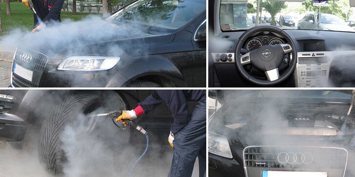 19,99€ za čistenie Vášho auta zvonku a zvnútra. Kompletná dezinfekcia interiéru suchou parou. Kdekoľvek v Prešove a okolí.