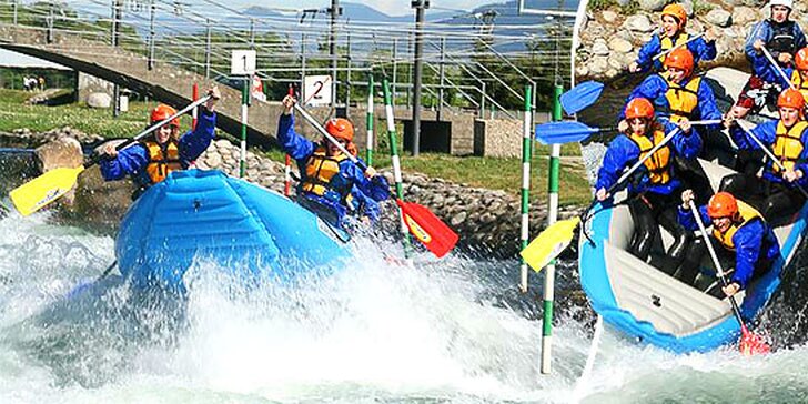 XXL rafting na umelom kanáli v Liptovskom Mikuláši - otvorenie vodáckej sezóny 2014