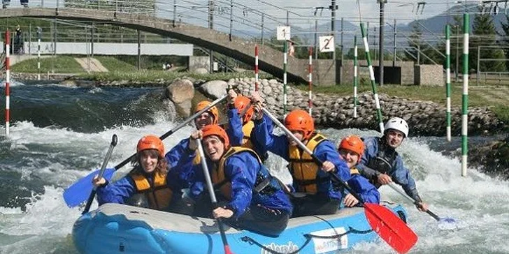 XXL rafting na umelom kanáli v Liptovskom Mikuláši - otvorenie vodáckej sezóny 2014