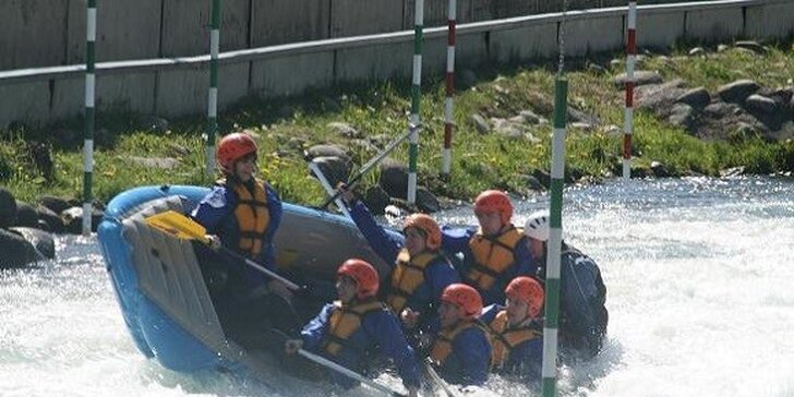 XXL rafting na umelom kanáli v Liptovskom Mikuláši - otvorenie vodáckej sezóny 2014