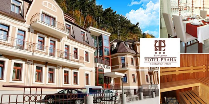 Pobyt v Garni Hotel Praha***Trenčianske Teplice