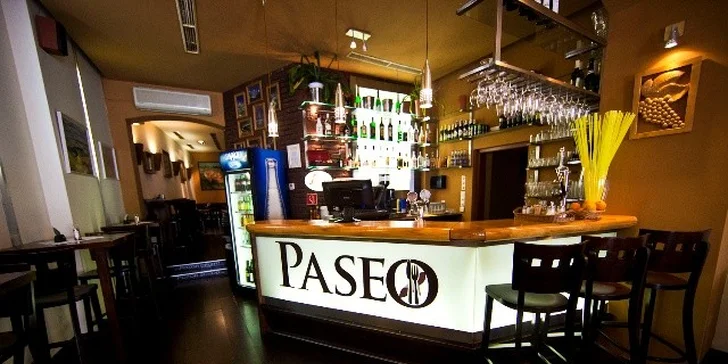 40 % zľava na všetky jedlá v Paseo restaurant