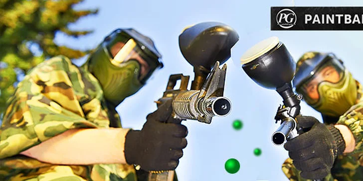Paintball na 3 hodiny s kompletným výstrojom