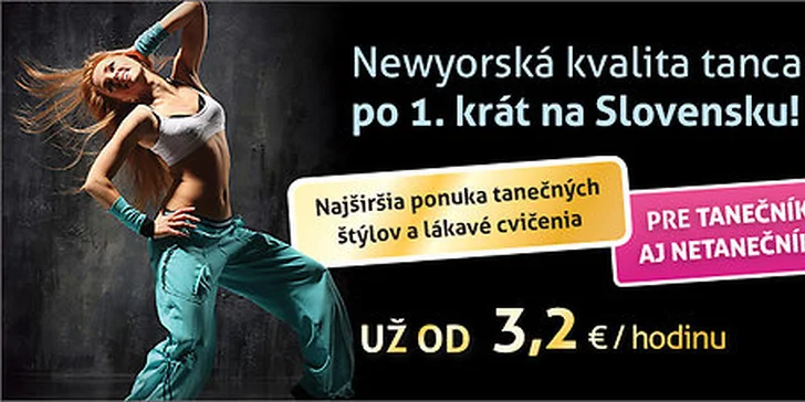 Kurzy salsy, hip hopu pre začiatočníkov a capoeiry pre deti v Riverpark Dance School