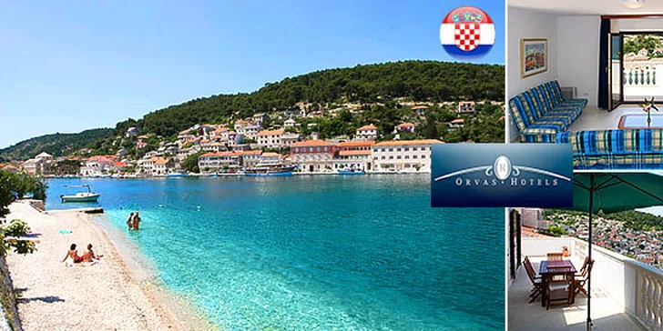 Dovolenka pre 4 alebo 6 osôb na ostrove Brač