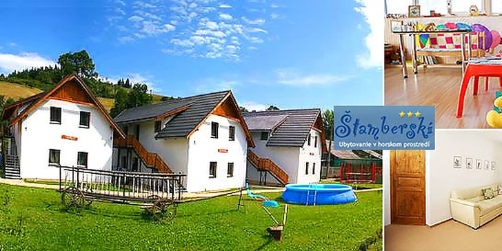 Relax pre 4 osoby v Penzióne Štamberskí*** na Orave