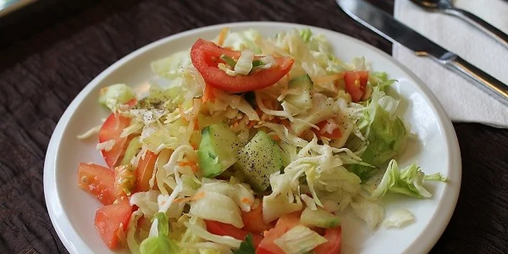 Indické jogínske menu pre dvoch