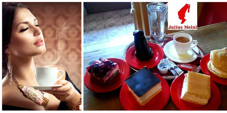 Julius Meinl ESPRESSO alebo RISTRETTO s DEZERTOM