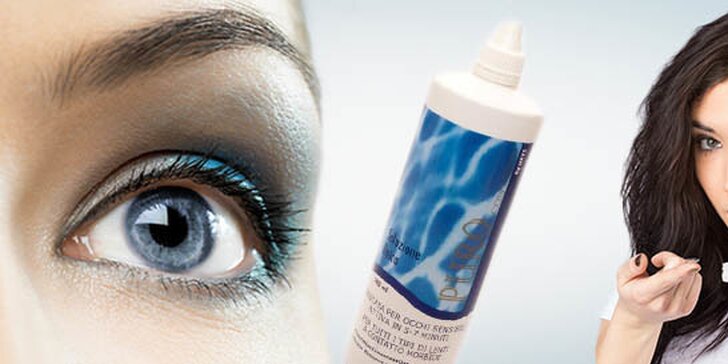 Roztok na kontaktné šošovky a vyšetrenie očným lekárom
