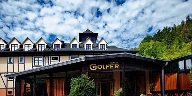 Relax v Hoteli Golfer*** v Kremnici s 2 deťmi do 15 rokov zdarma