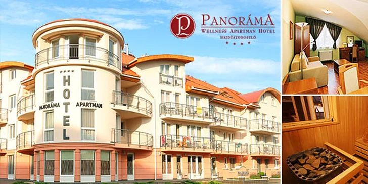 Wellness pobyt v Maďarsku s ubytovaním v Panoráma Wellness Apartman Hotel****