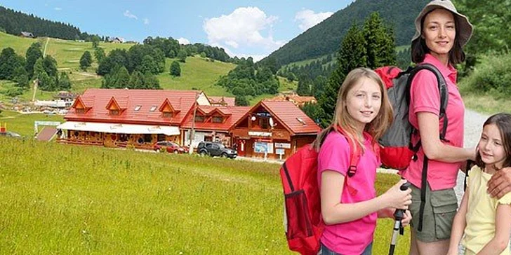 Pobyt pre 2 alebo 4 osoby v apartmánových domoch na Donovaloch