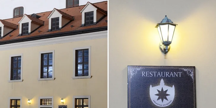 Šťavnatý hovädzí alebo jelení steak s prílohou