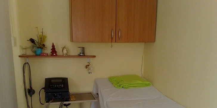 Rašelinový zábal, klasická masáž a elektroliečba