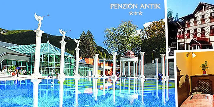 Pobyt v kúpeľnom mestečku Rajecké Teplice