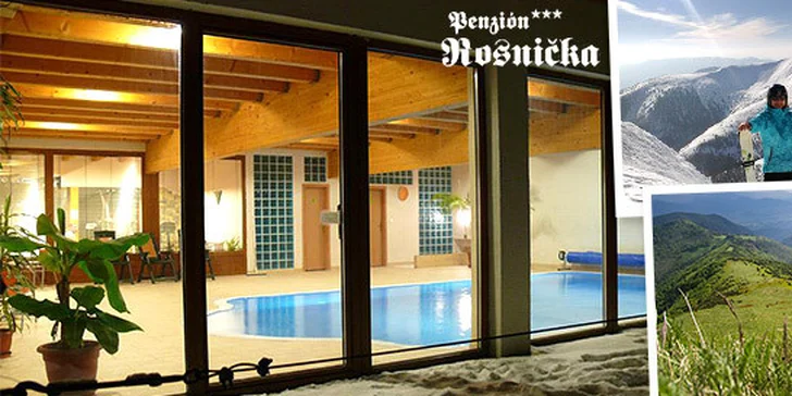 Wellness pobyt pre dvoch v Penzióne Rosnička***