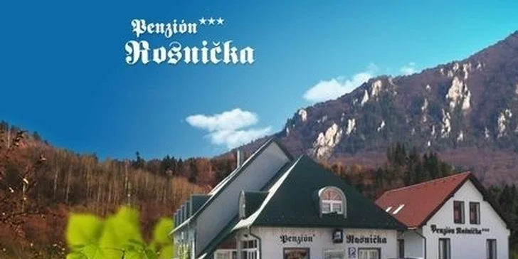 Wellness pobyt pre dvoch v Penzióne Rosnička***