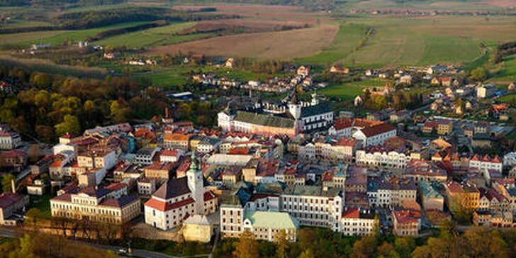 Poznávacia dovolenka pre dvoch v Adršpachu v severovýchodných Čechách